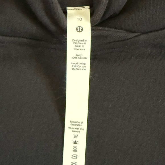 lululemon athletica Black Hoodie - Picture 2 of 2